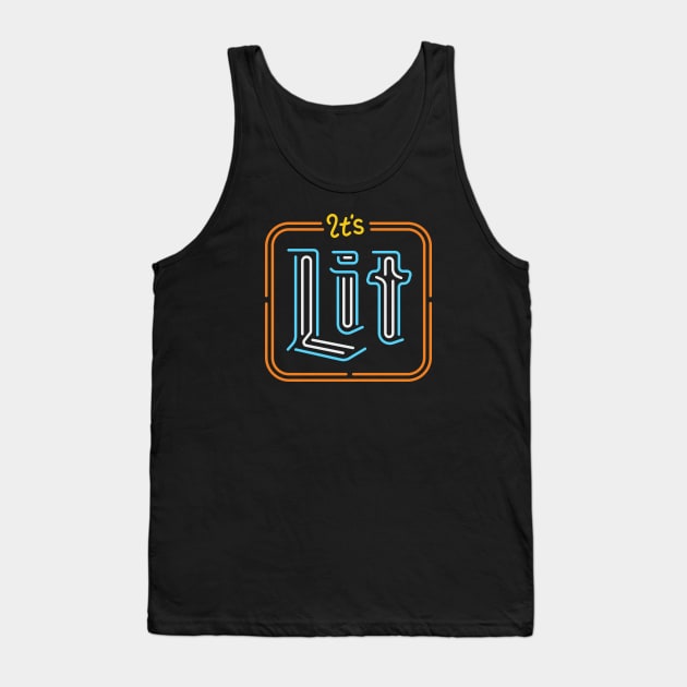 Lit Tank Top by csweiler